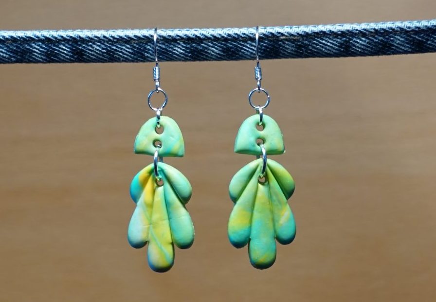 Oorbellen Frisgroene Fantasie