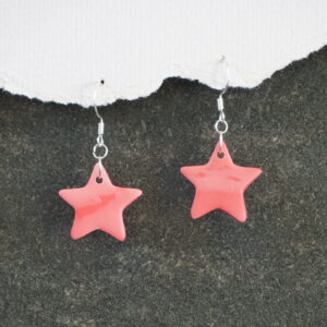 Oorbellen Roze Pelikaan