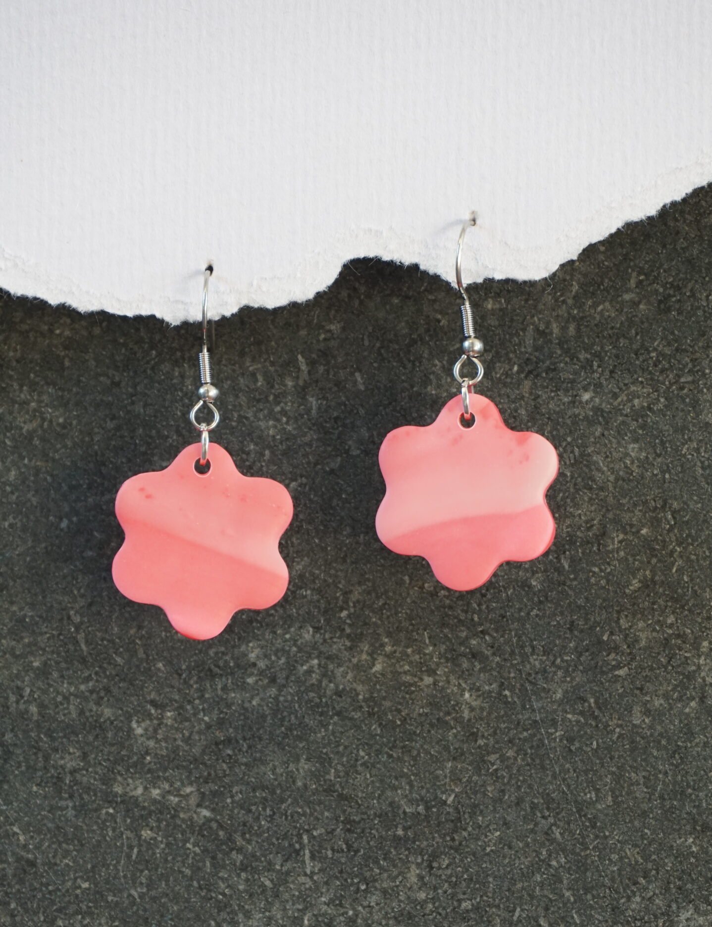 Oorbellen Roze Lepelaar