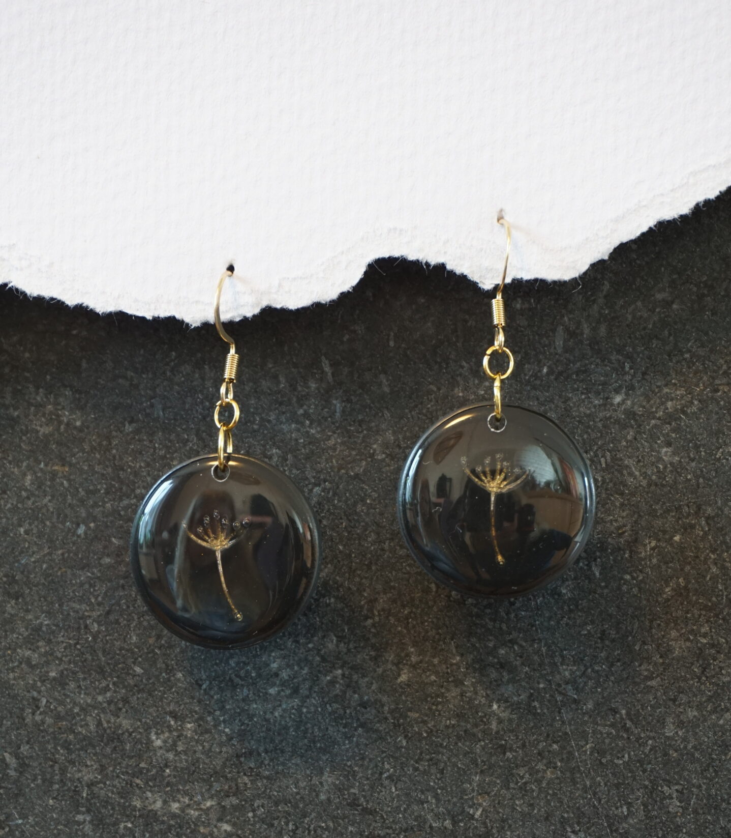 Oorbellen Zwarte Mees